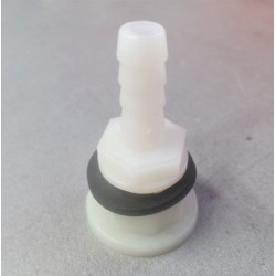 Universal straight PG10 water fitting, 18 mm hole 2