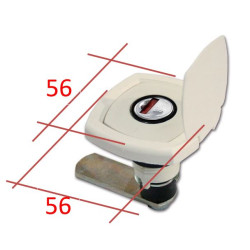 Serrat. Zadi white tailgate w / cover w / keys