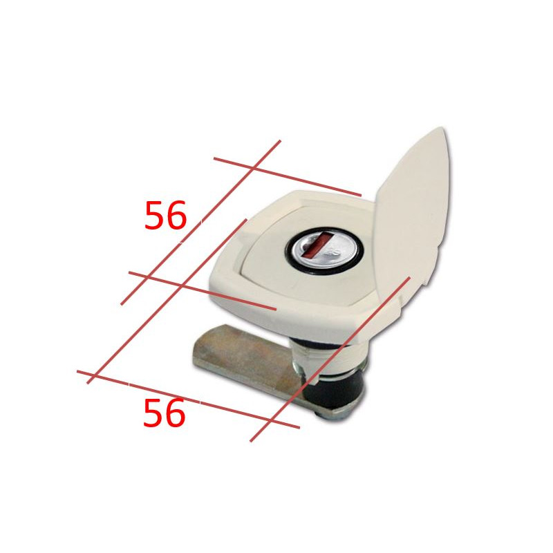 Serrat. Zadi white tailgate w / cover w / keys