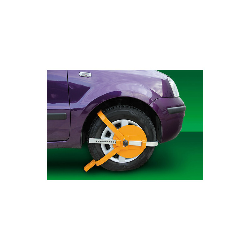 GANASCIA BLOCCARUOTA CLAMP RUOTE MAX 18"