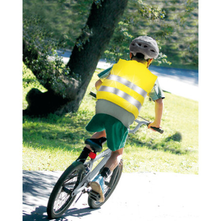 CHALECO DE SEGURIDAD PARA NIÑOS AMARILLO