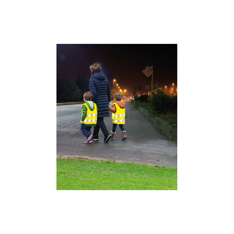 CHALECO DE SEGURIDAD PARA NIÑOS AMARILLO