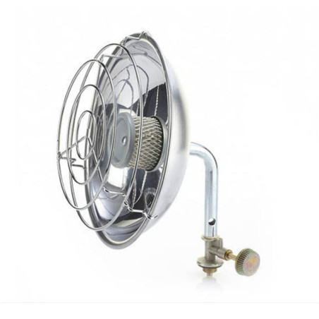 LPG parabolic stove Diameter 220 M16X1.5M for Campingaz cylinders