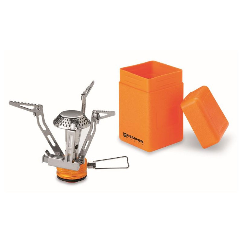 KEMPER FORNELLO PIEGHEVOLE ANTIVENTO ACCIAIO...