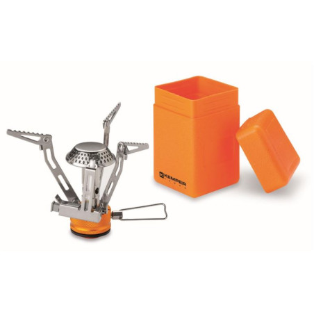 KEMPER FORNELLO PIEGHEVOLE ANTIVENTO ACCIAIO TRADIZIONALE