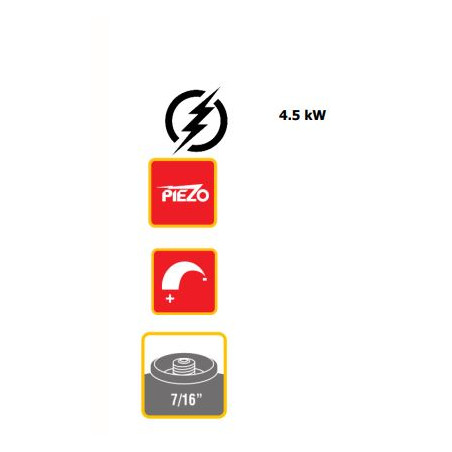 KEMPER KE3009 FORNELLO PIEGHEVOLE ANTIVENTO 7/16 ACCIAIO
