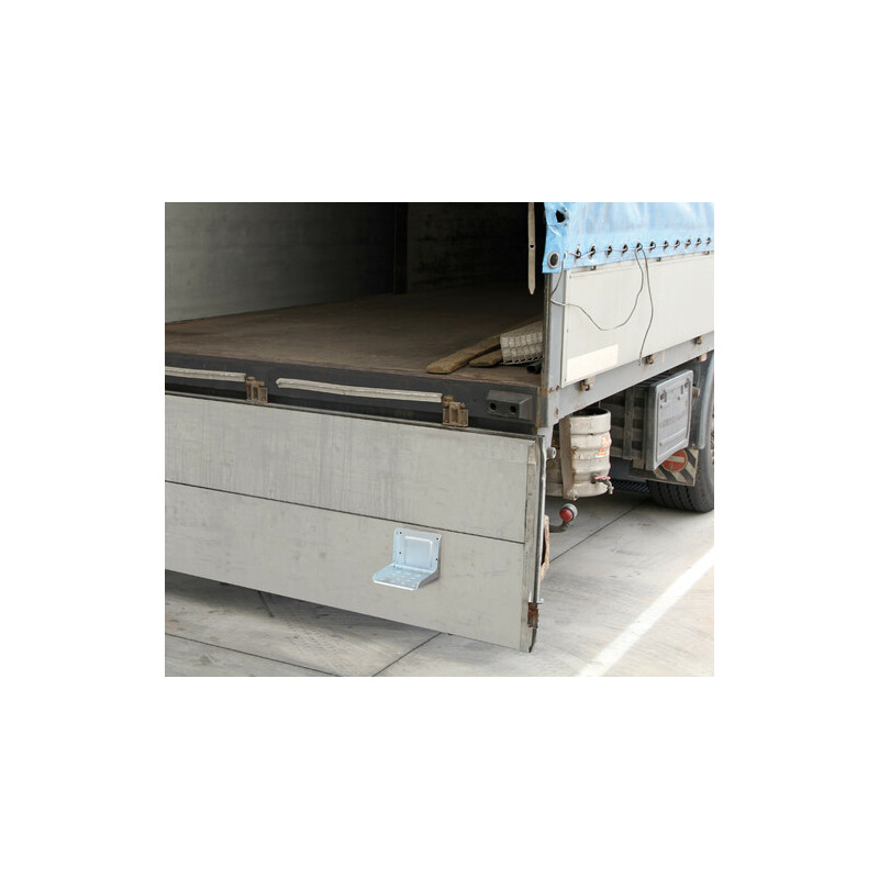 Plataforma de acceso en acero galvanizado de...