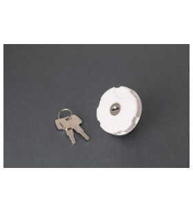 KIT CAPUCHON BLANC POUR BAIONNETTE FLAMME AVEC CLÉ 98658-002