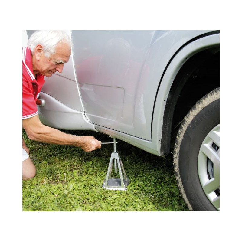 FIAMMA 4 pezzi Plastic Jacks Grey 750 KG cad -...