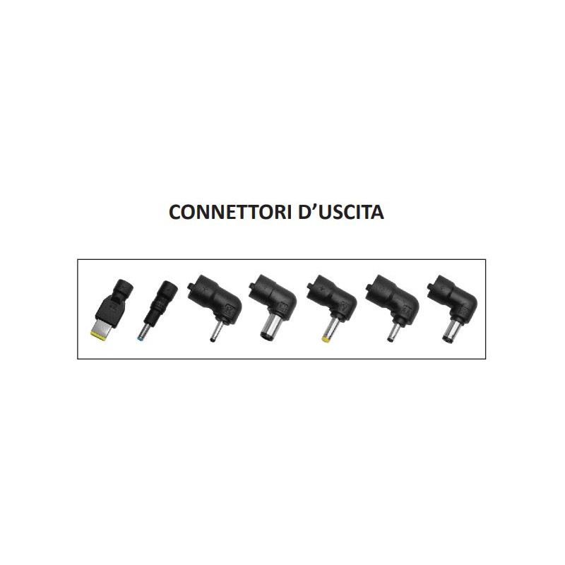 Adattatore veicolare 19,5 VDC - input 12-14 Vdc...