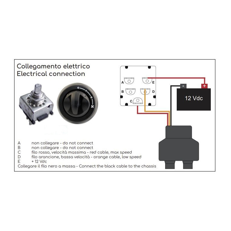 Calefactor canalizado 63W 12V TenereD