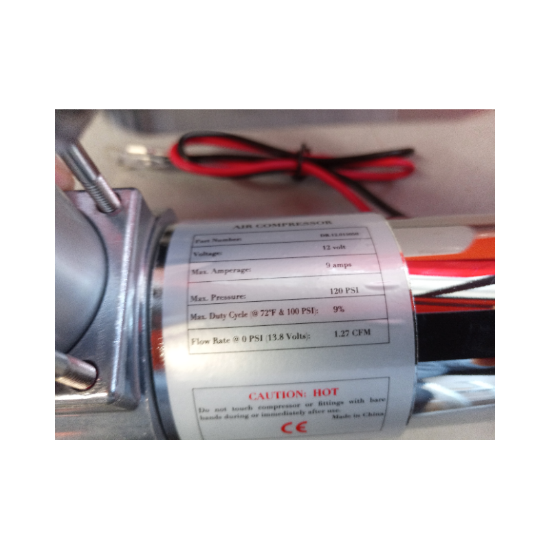 Minicompresor metálico DRIVE-RITE de 120 psi