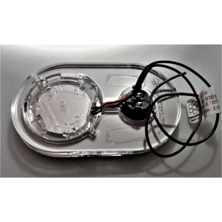 TECNOLED Faretto ovale 6 led con commutatore