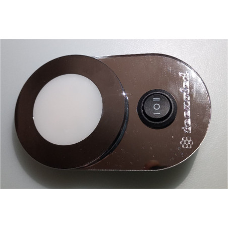 TECNOLED Faretto ovale 6 led con commutatore