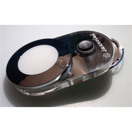 TECNOLED Faretto ovale 6 led con commutatore