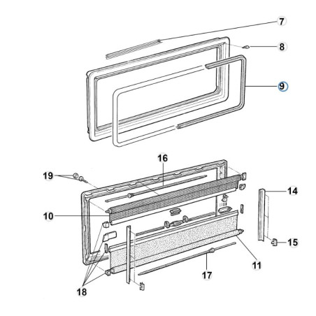 Junta Cristal 5 Metros Heki 1/Seitz S3/S4/S5/S6.5/D-Lux - 540E06