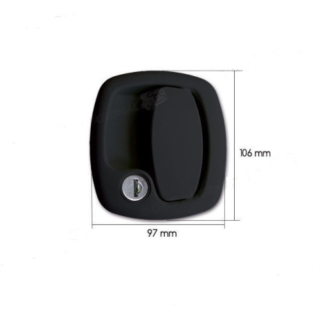 Östlicher Teil. serr FAP schwarz x Art.-Nr. 6983 c / cil und ch - 12000051PEN