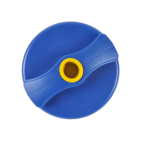 Tappo blu chiusura carico acqua sistema HSC Safe Tec - Montato su KNAUS, HYMER, VW