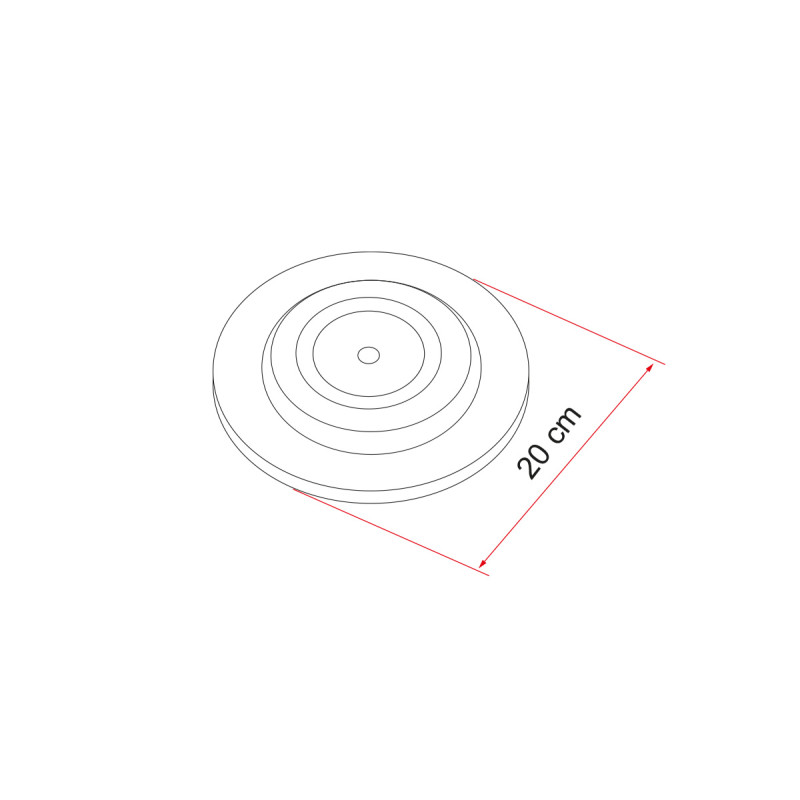 Plates Grey FIAMMA 4 pezzi 97901-056