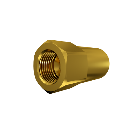 Adaptador de llenado directo de botella de gas G 3/4 UNF en 21,8 L 68 mm
