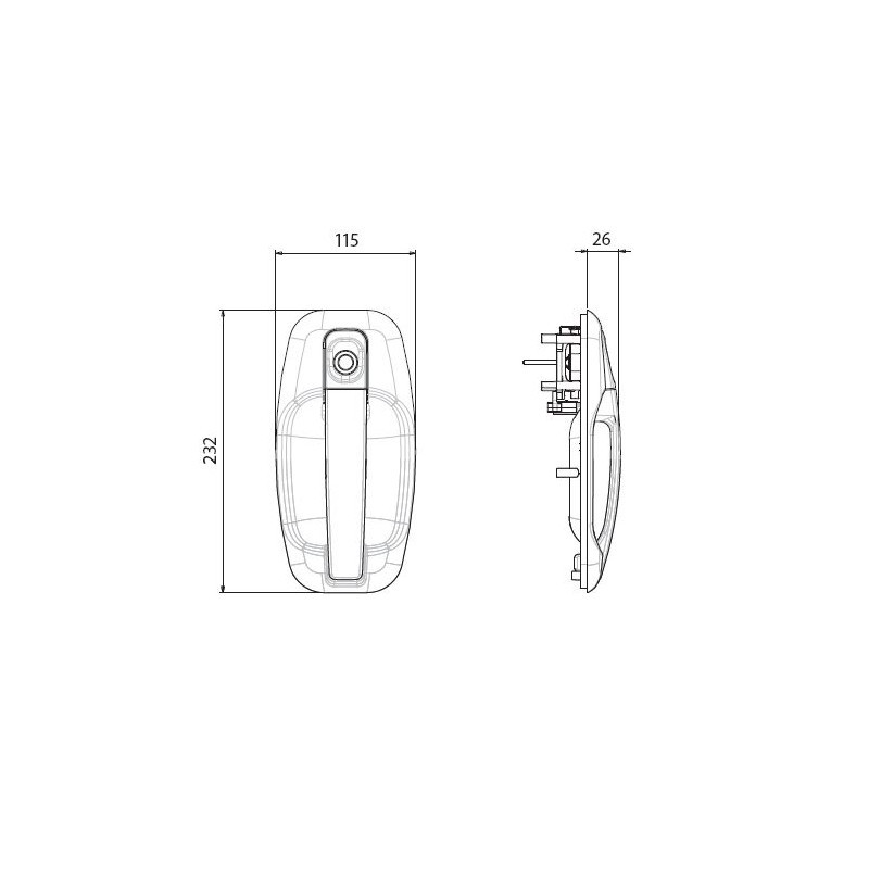 FAP 1115OO28PEN Parte exterior blanca STAR sin...