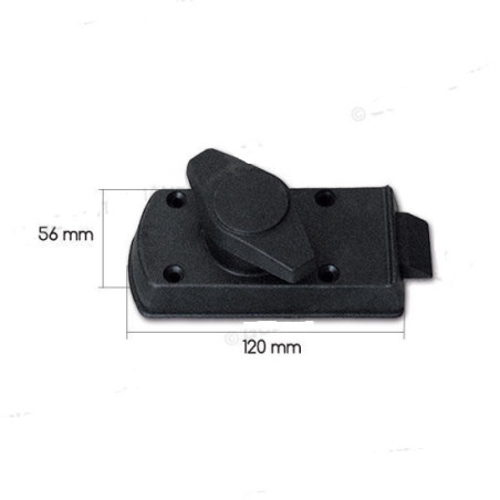 Cerradura de puerta FAP 1034 EUROPA completa con cilindro y llaves