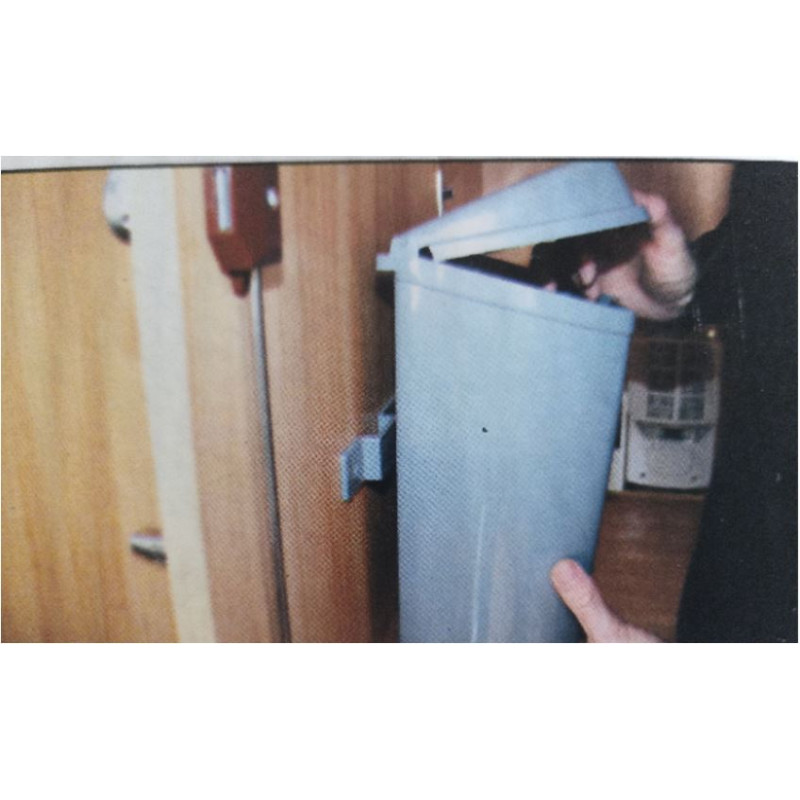 HABA door waste bin 8 lt 27x30x16 cm