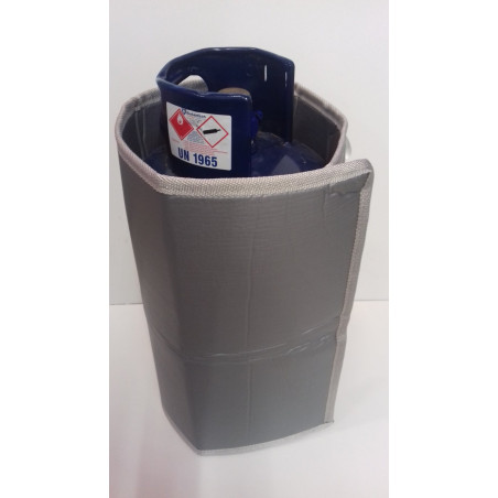 Copri bombola gas ACCIAIO 10 kg termico 8 mm