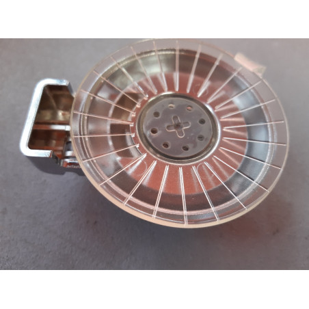 NEW chromed pump locking suction cup in PVC