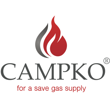 Cilindro de gas compuesto CAMPKO 18,2 lt 80% recargable