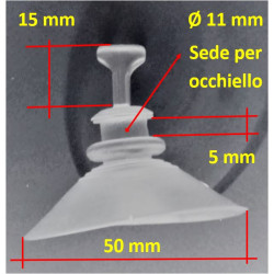 Ventouse en PVC transparent 10 pièces 2