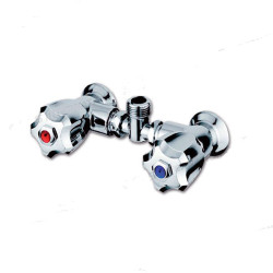 Mitigeur de douche en laiton Chrome Elka.