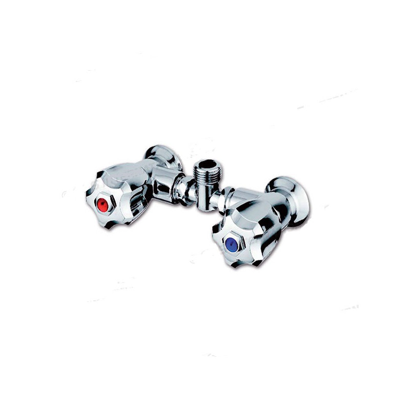 Miscelatore in ottone per doccia Chrome Elka.