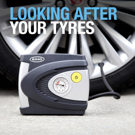 12V RING Analoger Luftkompressor