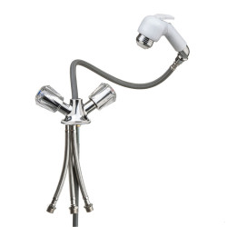 Miscelatore con doccetta a levetta e tubo 1,5 mt 2