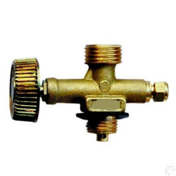 Tap WITH VENT for camping cylinder from M20x1/14" LH to...