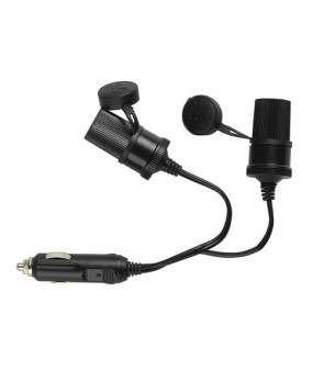 Spinotto con doppia presa tipo accendisigari 12 Volt