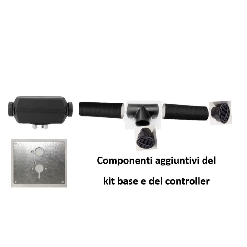 Kit calentador de aire 2D-12 + combustible...