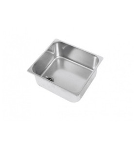 Lavello rettangolare inox CAN 320x350 LA1402 con piletta