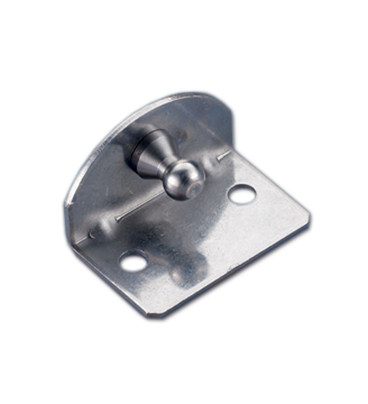 Pair of lateral supports in Aisi 316 for gas...