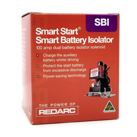 REDARC SMART START 100A - SBI12V - ISOLATORE A DOPPIA BATTERIA