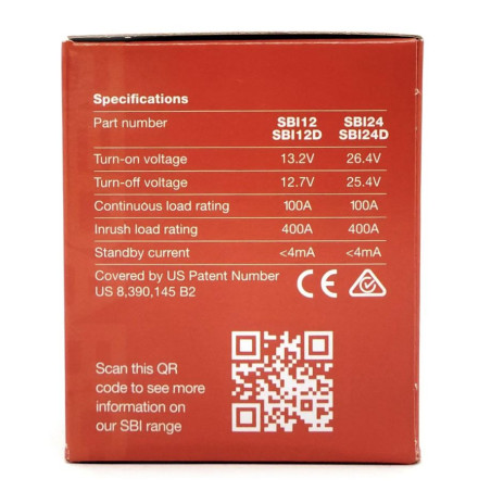 REDARC SMART START SBI 12V 100A