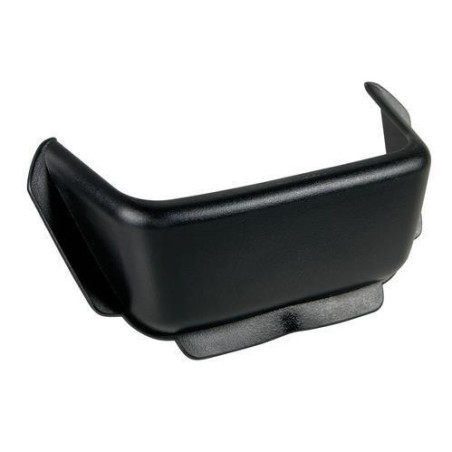 Tasca portaoggetti adesiva 190x100x40 mm plastica nera