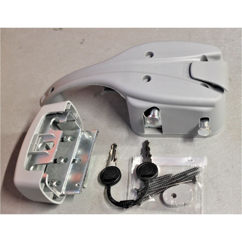 Cerradura derecha BASIC M1 ZADI gris completa...