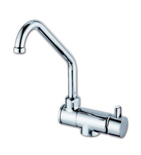 Miscelatore monoleva ottone ELKA STYLE abbattibile