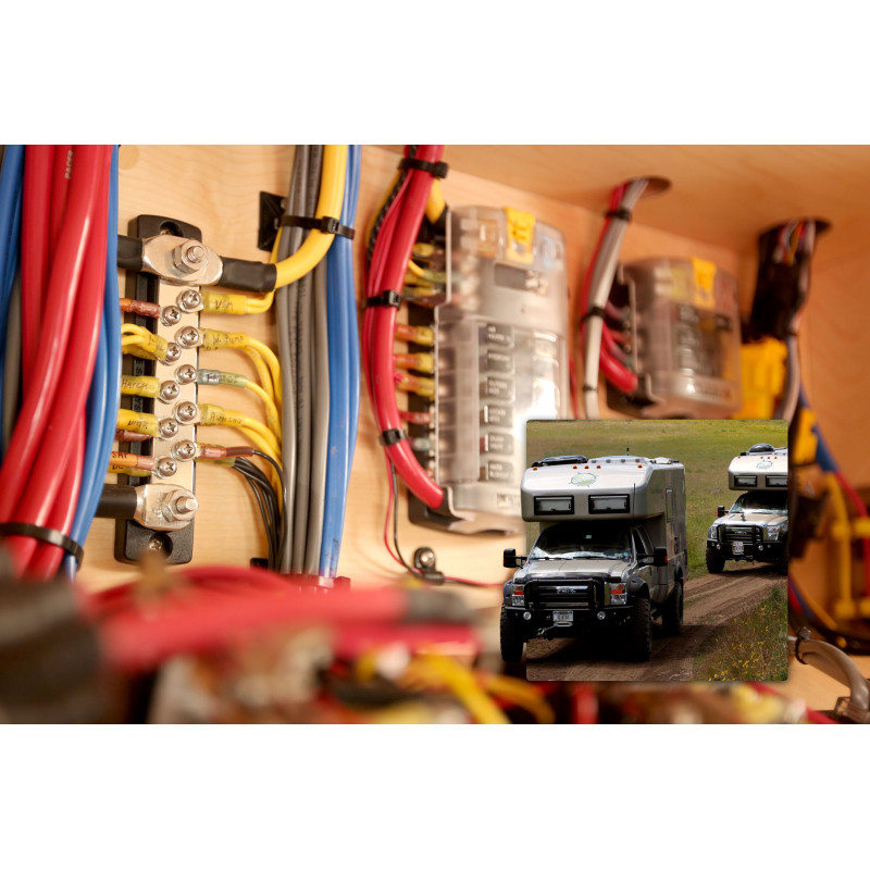 Mini busbar di messa a terra comune da 100 A