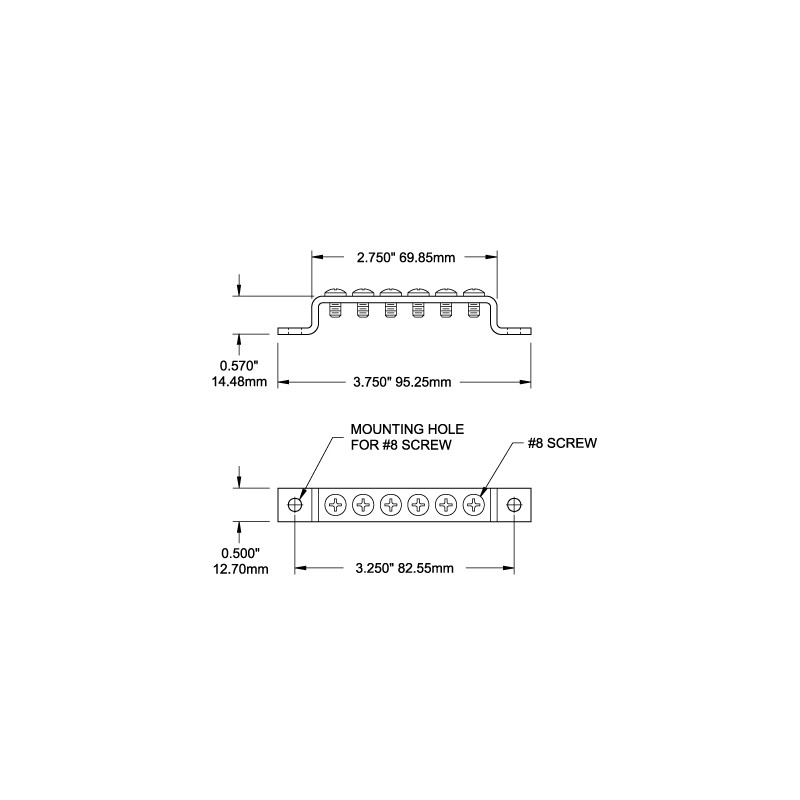 BARRILES mini 100A de 6 plazas