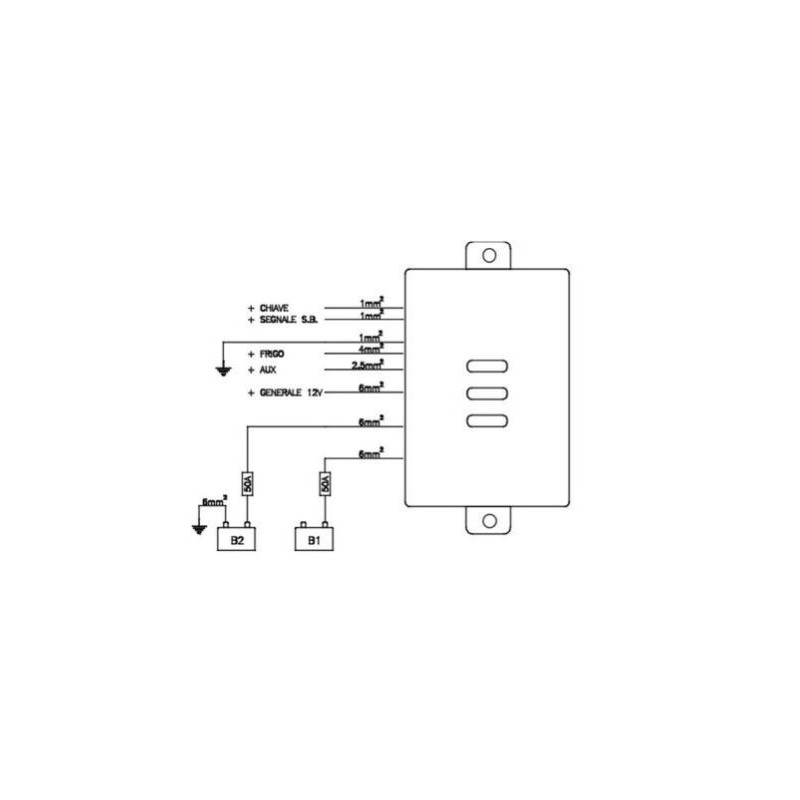 Separatore automatico batterie CSB 96-SP con...