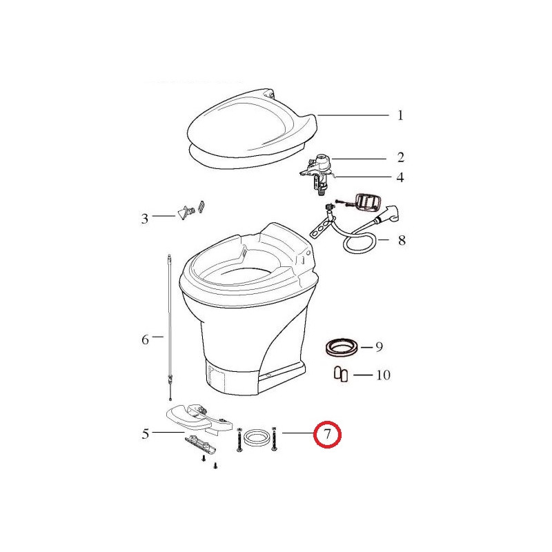 THETFORD Aqua Magic IV 12524 toilet fixing series