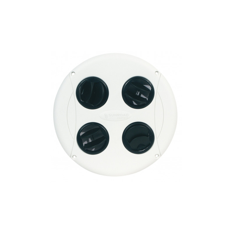 SIROCO Aérateur de toit 12v blanc